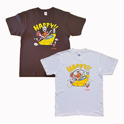 崎陽軒×ウルフルケイスケ60th Happy Trip! T-shirt